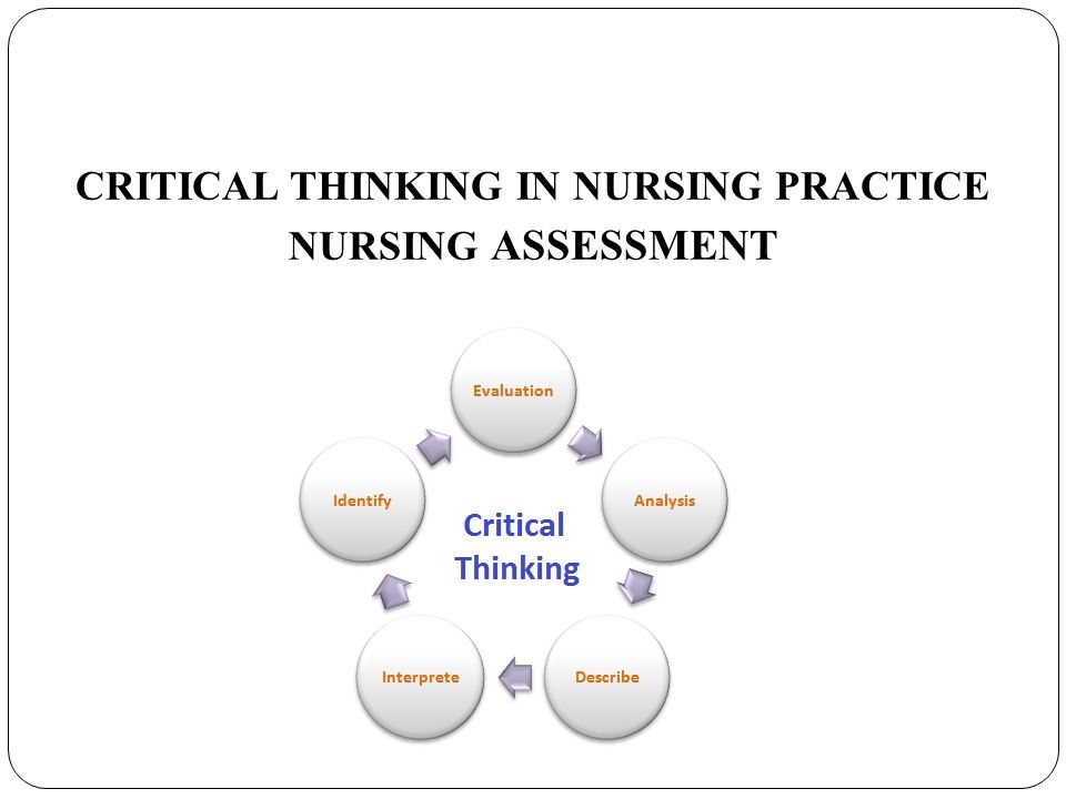 Critical Thinking and Evidence-Based Nursing